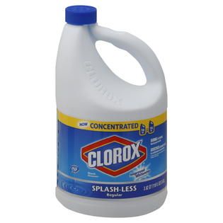 Clorox Splash Less Bleach, Regular, 116 fl oz (3.62 qt) 3.43 lt