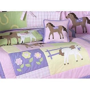 Sweet Jojo Designs  Pony Collection 9pc Crib Bedding Set