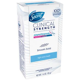 Secret Clinical Strength Secret Clinical Strength Smooth Solid Womens