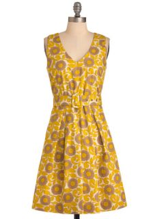 Mustard the Art of Style Dress  Mod Retro Vintage Dresses