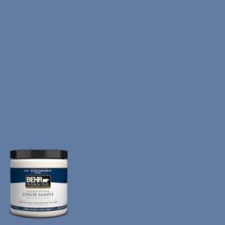 BEHR Premium Plus 8 oz. #600D 6 Blueberry Patch Interior/Exterior Paint Sample 600D 6PP