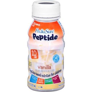 PediaSure Peptide 1.0 Cal Vanilla Medical Food, 8 fl oz, 24 count