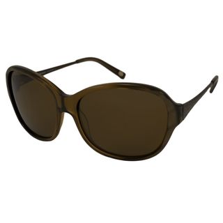 Tommy Bahama Womens TB7016 219 Caramel Polarized Sunglasses