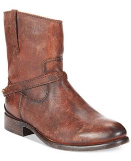 Frye Womens Lindsay Plate Booties   Boots   Shoes