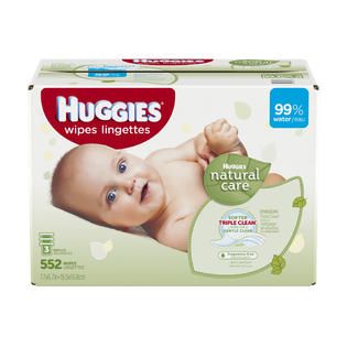Huggies HUGGIES® Natural Care® Baby Wipes, Refill   Baby   Baby