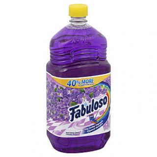 Fabuloso Multi Purpose Cleaner, Lavender, 56 fl oz (1.75 qt) 1.65 lt