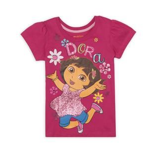 Nickelodeon Dora The Explorer Girls Graphic T Shirt   Kids   Kids