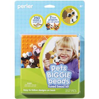 Perler Fun Fusion Biggie Fuse Bead Activity Kit Pets   Home   Crafts
