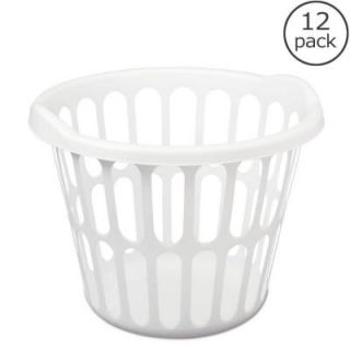 Sterilite 1 Bushel Round Laundry Basket (12 Case) 12578012