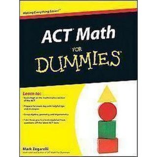 ACT Math for Dummies (   For Dummies) (Original) (Paperback)