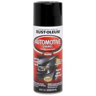 Rust Oleum Automotive 12 oz. Gloss Black Enamel Spray Paint (Case of 6) 252462