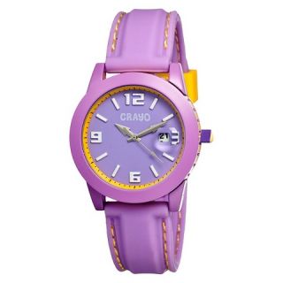 Womens Crayo Pop Watch with Magnified Date Display
