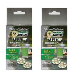 Terminix ALLCLEAR TableTop Mosquito Repeller Refill (4 Pack) TTDR200
