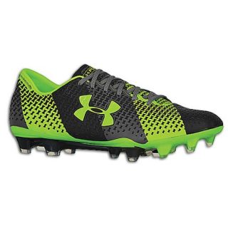 Under Armour CoreSpeed Force FG   Mens   Soccer   Shoes   Black/Graphite/Hyper Green