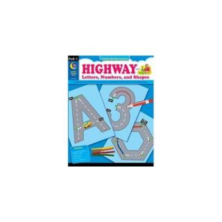 Creative Teaching Press CTP2498 Highway Letters Numbers & Shapes  Gr Pk 1