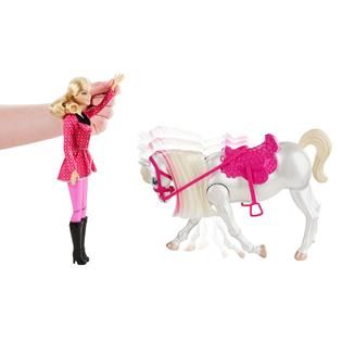 Barbie  Sisters in a Pony Tale Train & Ride™ RC Horse