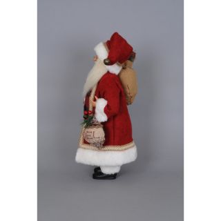 Karen Didion Christmas Woodland Noel Santa Figurine