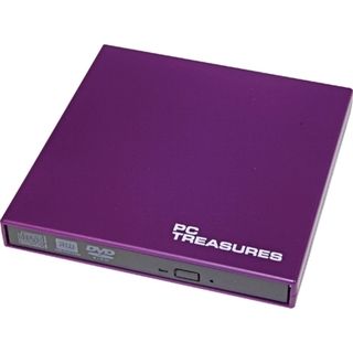 Digital Treasures 07188 External DVD Writer   Retail Pack   Purple