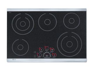 LG 30" Smoothtop Electric Cooktop LCE3081ST  Range