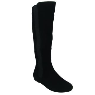 Olivia Miller Womens Ada Black Knee high Boots  