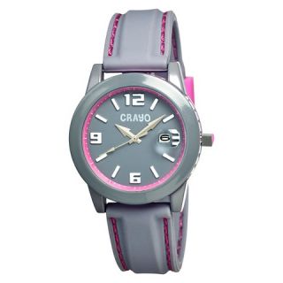 Womens Crayo Pop Watch with Magnified Date Display