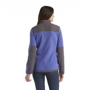 Everlast® Sport   Womens Paneled Fleece Jacket   Colorblock