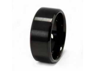 Black Stainless Steel Men's Ring