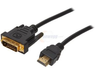 Nippon Labs 6 ft. HDMI TO DVI Cable with Gold plated Connector Model DVI 2 HDMI