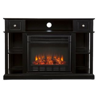 Dawson Electric Media Fireplace   Black