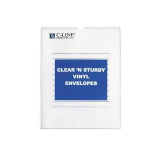 Clear 'N Sturdy Vinyl Envelopes (Set of 50 EA) CLI84912BNDL50EA