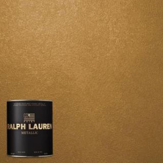 Ralph Lauren 1 qt. Burnished Gold Metallic Specialty Finish Interior Paint ME136 04