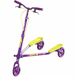 Go Kiddo Trikke T7 Carving Scooter Purple   Fitness & Sports   Wheeled