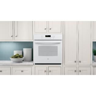 GE  27 Electric Single Wall Oven w/ True Convection   White
