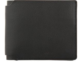 Lanvin Black Goatskin Bifold Wallet
