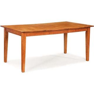 Home Styles Arts & Crafts Dining Table, Cottage Oak