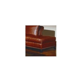 Omnia Furniture Kingsley Leather Cocktail Ottoman