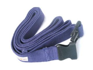 KushOasis OM133008 NavyBlue OMSutra Yoga Strap Pinch  Quick R 8 ft.   Color   NavyBlue