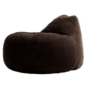 Comfort Research  Fuf Chillum Bean Bag Chair in Black Onyx Comfort