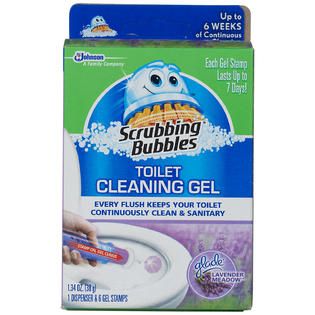Scrubbing Bubbles Glade Lavender Meadow Toilet Cleaning Gel   Food