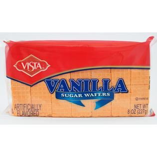 Vista Vanilla Sugar Wafers 8 oz 227 g   Food & Grocery   Snacks