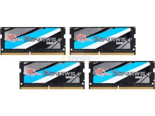 G.SKILL Ripjaws Series 8GB (2 x 4GB) 260 Pin DDR4 SO DIMM DDR4 2133 (PC4 17000) Laptop Memory Model F4 2133C15D 8GRS