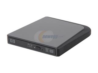 HP Model BD530S Black 6X External Slim Blu ray Disc Combo