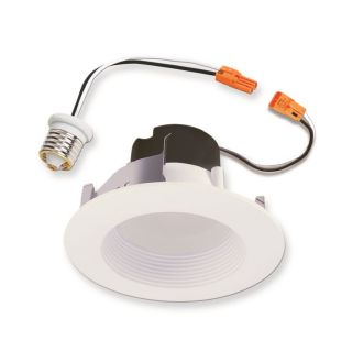 Halo 60 Watt Equivalent White LED Recessed Retrofit Downlight (Fits Housing Diameter 4 In)