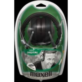 Maxell Full Sized Folding Headphones w/ In Line Volume Control, HP 550