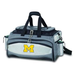Picnic Time Michigan Wolverines   Vulcan Portable Propane Grill and Cooler Tote by Embroidered 770 00 175 342