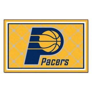 FANMATS Indiana Pacers 5 ft. x 8 ft. Area Rug 9281