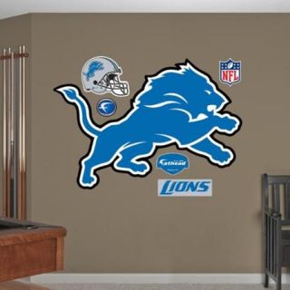 Fathead Detroit Lions Logo Wall Decals