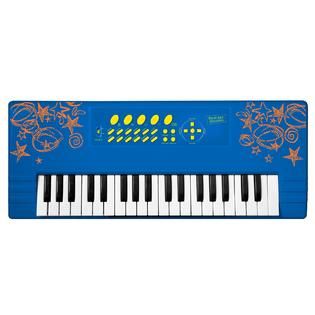 First Act Discovery Blue 37 Key Electronic Keyboard   Toys & Games