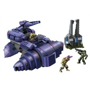 Recreate your own battles with the Mega Bloks Halo Covenant Wraith Set