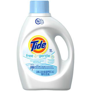 Tide Tide HE Turbo Clean Free and Gentle Liquid Laundry Detergent 100
